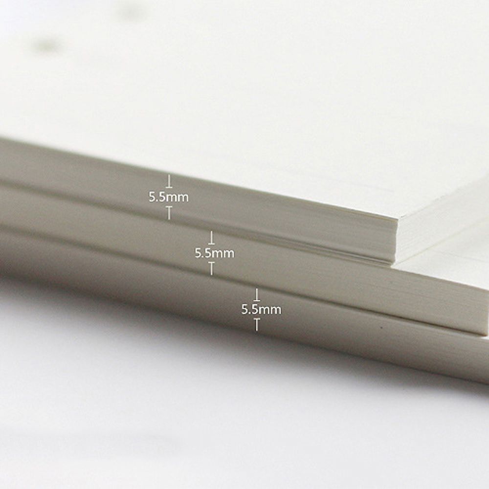 Daily Planner A5 A6 A7 Dot Paper Refill Binder Inside Page Loose Leaf Inner Page Notebook Refill