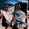 Genshin Impact Арлекино Мягкий чехол для телефона для iPhone 16 16E 17 Air 15 Pro Max 14 Plus 13 Mini 11 12 7 Черная задняя крышка