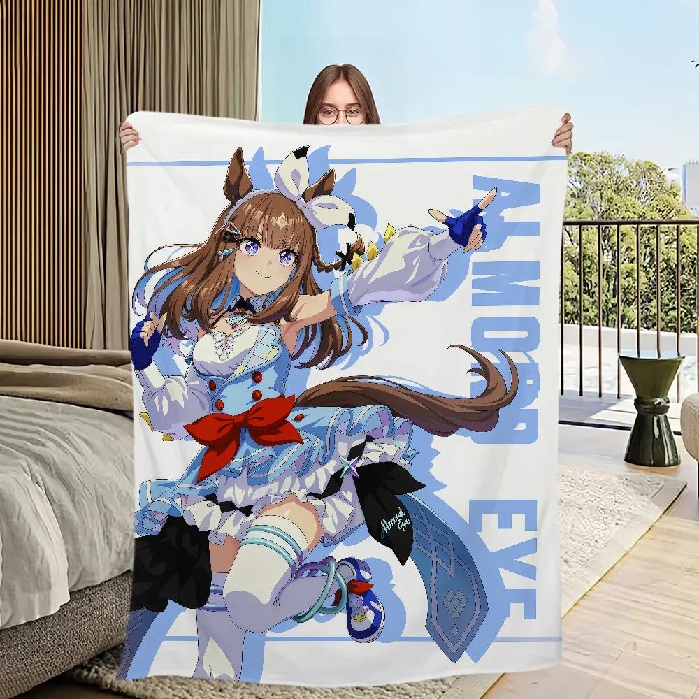 Warm Derby Plush Throw Blanket for Sofa Living Room Office Bedroom Travel Gift Ideal for Anime Fans and Almond Lovers Cozy Soft