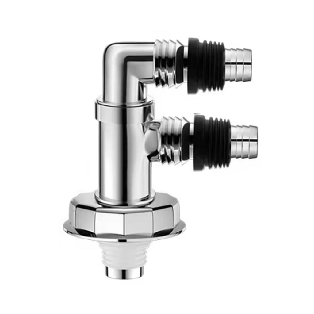 Соединитель сливного шланга стиральной машины, адаптер сливной трубы, соединение для слива из АБС-пластика для обеспечения герметичности и простоты установки