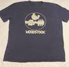 Vintage Woodstock Concert Black Cotton T-Shirt All Size Unisex HRN143