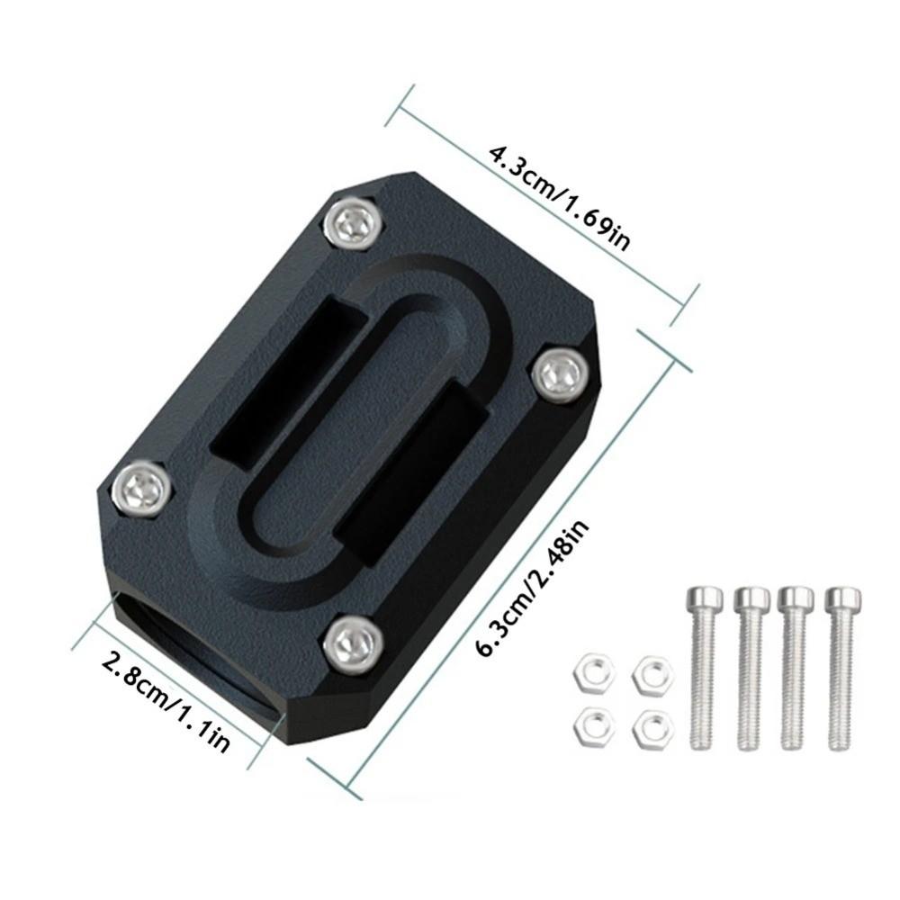 2Pcs with Buffer Motorcycle Engine Guard Nylon Bumper Protection Block Engine Guard Protector