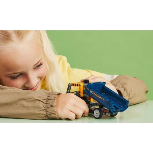 LEGO Technic Самосвал Игрушка Подарок День рождения Блок Рождество Мальчики Девочки Дети 7 лет 8 лет 9 лет Ученик начальной школы Транспортное средство