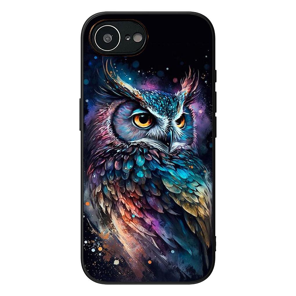 Soft Cover for Samsung Galaxy S22 S21 S20 FE Ultra Plus A35 A36 A55 A37 A33 A34 A57 Coque Phone Case Bird Owl Comics Lovely