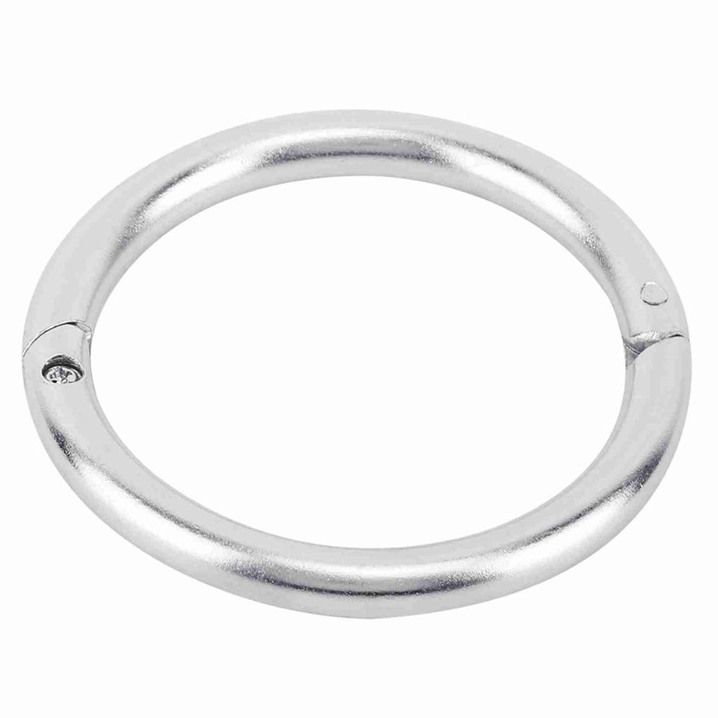 Stainless Steel Bull Cow Cattle Nose Ring Husbandry Accessory(L)
