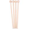 Ahvqevn 2 Pairs Wooden Mallets Percussion Sticks Hammers for Energy Wooden Knitting Bells Chimes, Xylophones, Blocks, Chimes, Bells,