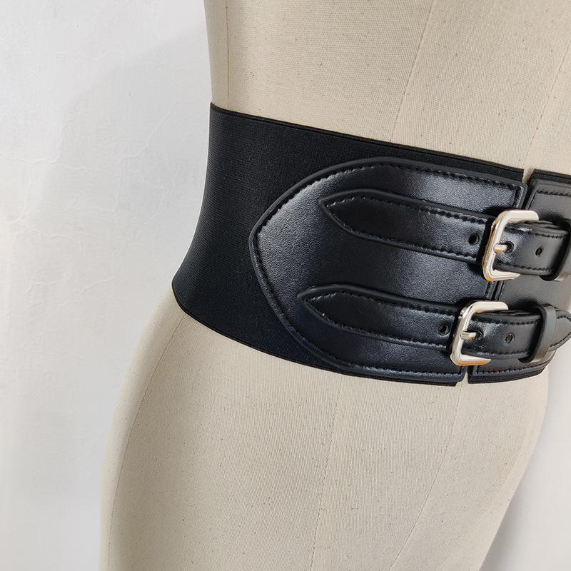 Four Seasons Available New Belt Women'S Leather Fashion Versatile Jeans Belt Decoration With Skirt, Suit, Sweater Waist Cover