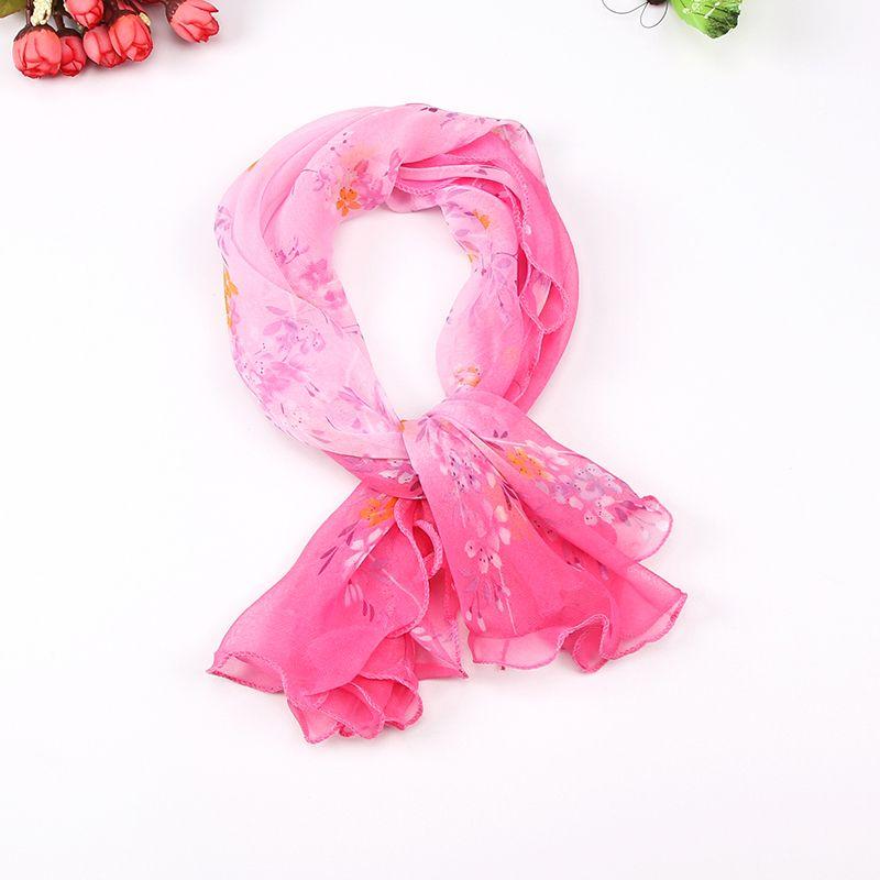 Silk Scarves for Women In Summer, Versatile Square Scarves, Thin Scarves with Black Fungus Edges