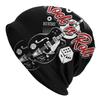 Music Dice Rockers Guitars Rockabilly Rock and Roll Washed Warm Bonnet Cycling Casual Beanies Protection Unisex Women Hats