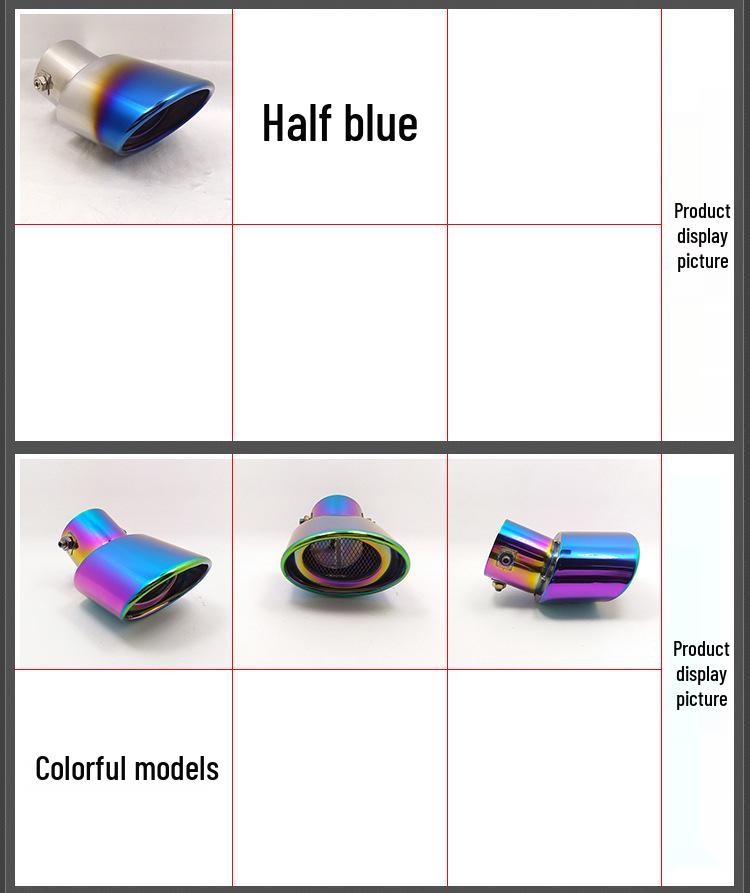 Глушитель выхлопной трубы для Toyota Corolla, Excelle, Trumpchi GS4, Focus, Bluebird, Changan CS75