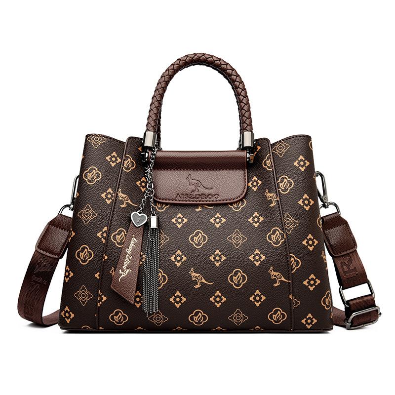 Женская сумка высокого класса, Модная одноплечевая сумка кроссбоди большой вместимости, Сумка