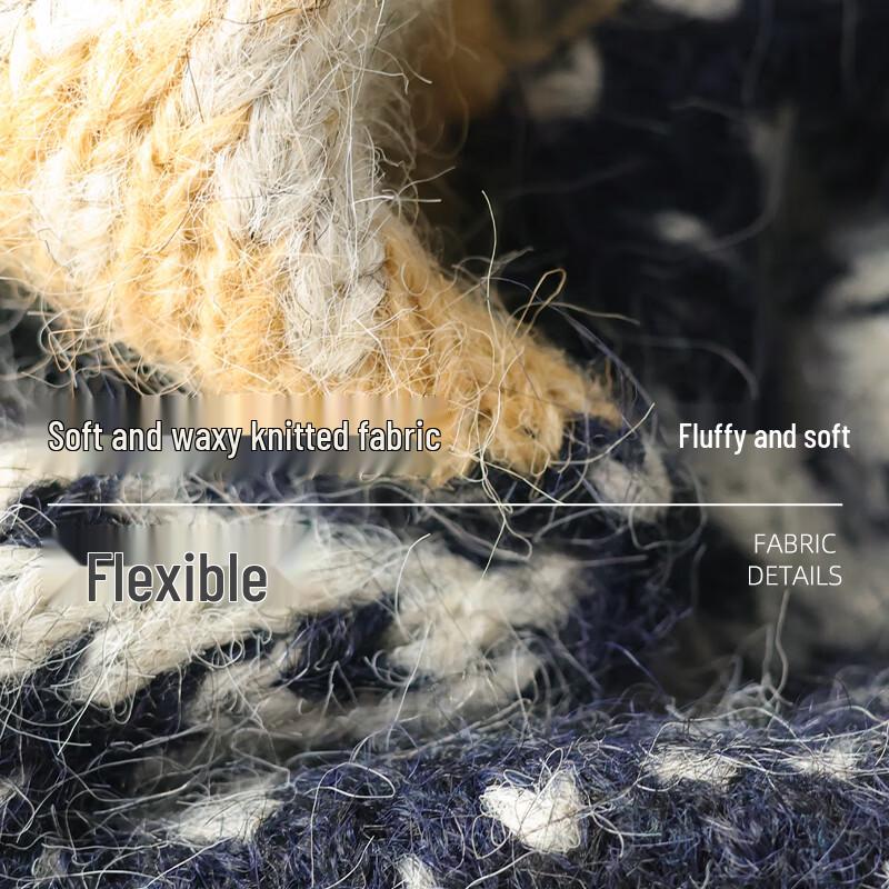 VICTORIA&VERA Женский жаккардовый вязаный свитер в стиле Fair Isle