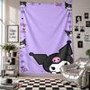 Wall TapestryKuromi Art Hanging Cloth Decorative Background Cover for Room Decoration