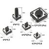 125Pcs Smd Dip 2*4 3*6 4*4 6*6 12*12 Reset Mini Leaf Switches For Arduin 25 Types Micro Tact Push Button Switch Assorted Kit