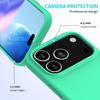 For iPhone 17 Pro Max Case Drop Proof Liquid Silicone Soft Lining Back Phone Cover