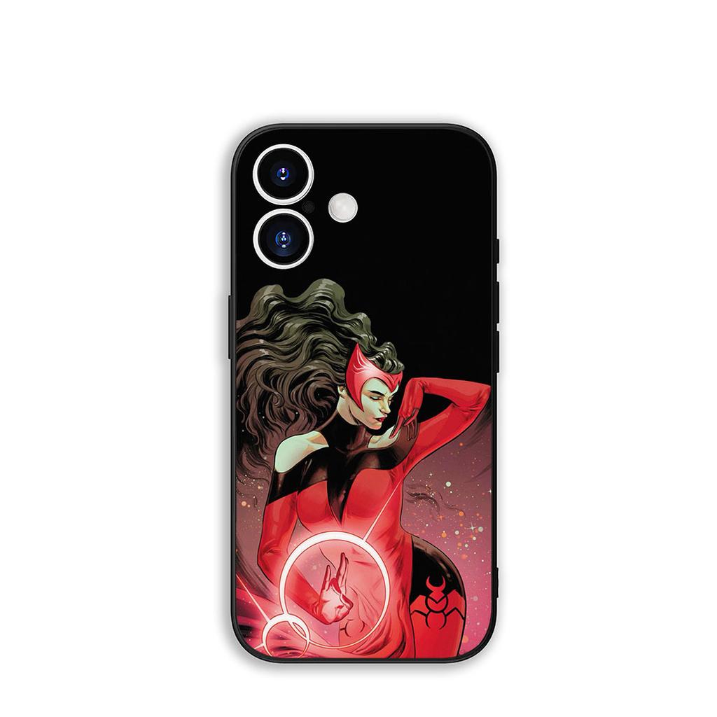 Для Samsung Galaxy A25 A37 A57 A12 A14 A31 A41 A50 A51 A70 A71 A72 A21S A04 M15 Note 20 9 8 10 Чехол M-Marvels Алая Ведьма