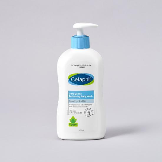Cetaphil Мягкий гель для душа освежающий 400 мл