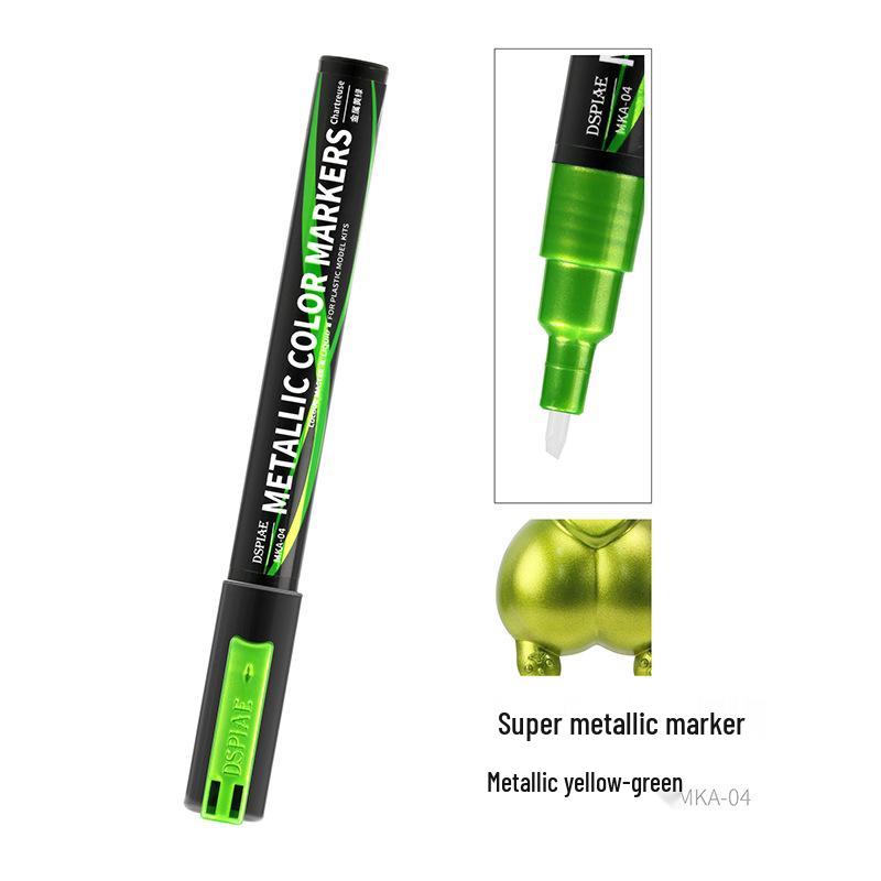 Super Metallic Markers MKA01-12 for Model and Mecha Figure Touch-up