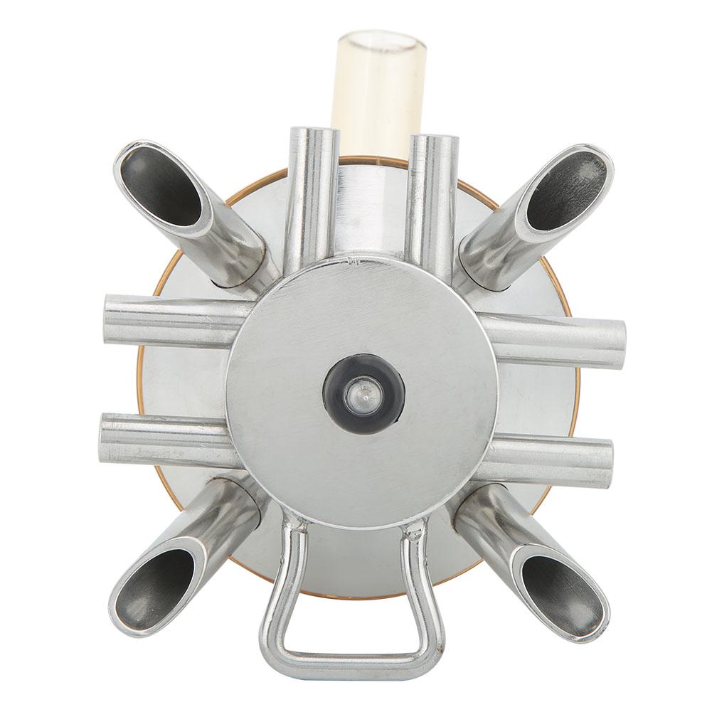 Steel Base 160 Claw Milk Cluster Milking Trace for Sheep, Cattle. Milk Collector Tool with Valve, Straight
