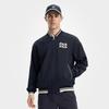 Fila Теннис Легкая атлетика Мода Классический Повседневный Спорт Универсальный Функциональный Свободный Тканый Бейсбольный Жакет Мужской Жакет A11M533703F-NV