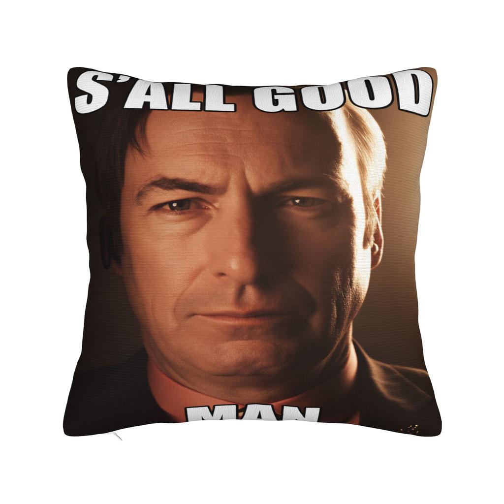 Saul Goodman Actor  Pillowcases Breaking Bad Novelty Pillow Case For Sofa Bedroom Home Decor Comfy Pillow Cover