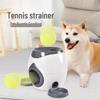 Automatic Tennis Ball Treat Dispenser Dog Toy - Interactive Indoor Boredom Relief