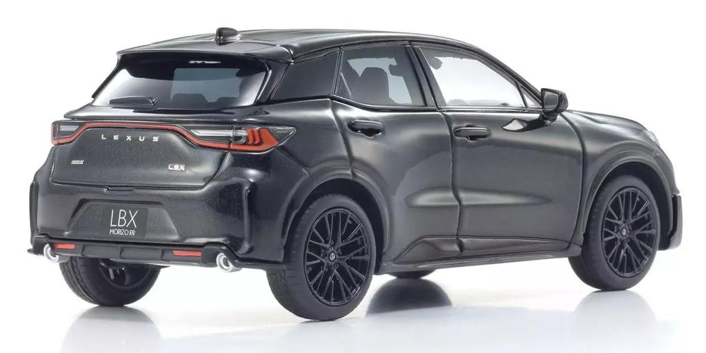 Kyosho Оригинальный Масштаб LEXUS LBX MORIZO RR Черный Стеклянная Поверхность Готовый Продукт KS03931GBK 1/43 (Графитовые чешуйки)