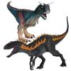 Фигурка динозавра UTST Carnotaurus Black Indominus Rex Dinosaur Toy Black Indominus Carnosaurus Carnota Black (Синий + Минас)