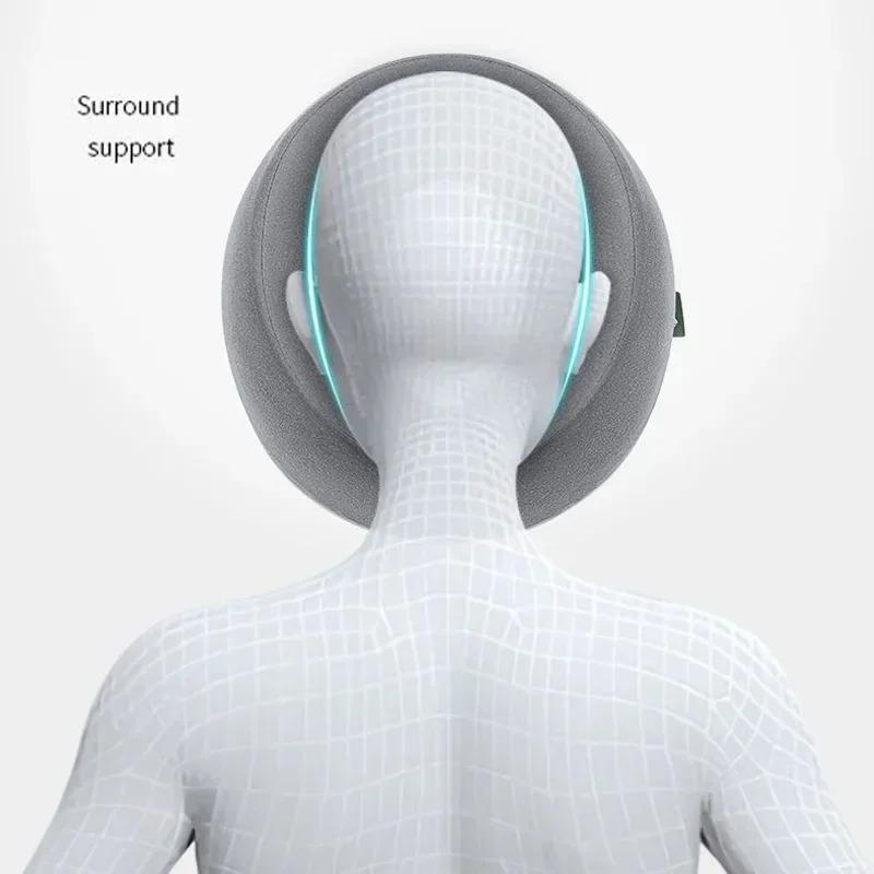 Face Down Pillow Desk Nap Pillow Prone Resting Comfort Memory Foam Ergonomics Home Massage Headrest for Beauty Salon