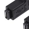 2 шт. Адаптер Micro USB Female на Mini USB Male, правосторонний и левосторонний, под углом 90 градусов, разъем Micro USB Female на Mini USB Male