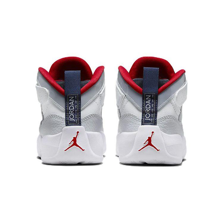 Air Jordan Jumpman Two Trey PS White Midnight Navy Детские кроссовки Университет-красный Pure-Platinum DQ8432-101