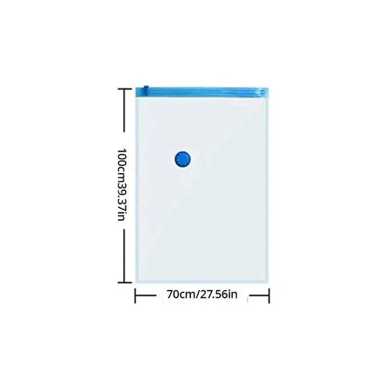 1 шт. 6 размеров влагонепроницаемый вакуумный мешок для хранения одежды с клапаном прозрачный складной дорожный экономящий место аспирационный компрессионный