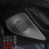 For Genesis G70 2019-2026 Silver Stainless Steel Car Door Speaker Decoration Covers Trim Car Supplies
