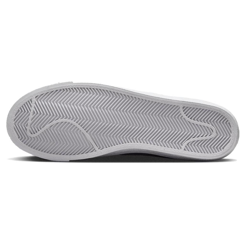 Nike Blazer Denim Slip Resistant Durable Lightweight Mid Top Skate Shoes Women Sneakers Blue DX5550-400