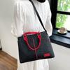 New Handbag Going Out Crossbody Large Capacity Embossed Shoulder Bag Women's Bag Soft Leather Texture