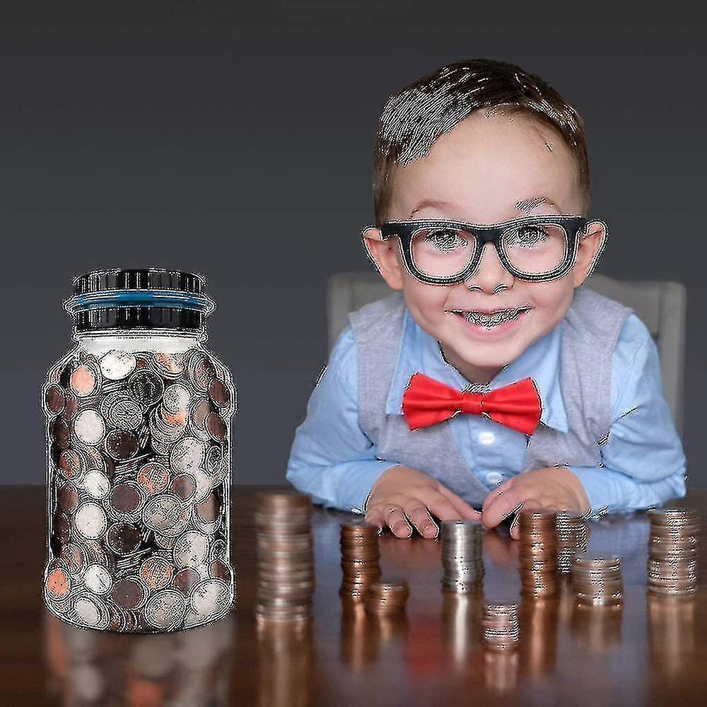 Digital Counting My Jar,big Piggy Bank,piggy Bank For Kids,piggy Bank Digital Counting Bank,my Saving Jar,holds Over In 800,ed - Ri