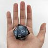 Игральные кости из 20-гранной смолы 35 мм Liquid Core DND TRPG COC D20 настольная настольная игра игрушка