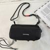 Fashion Sports Single Shoulder Bag Nylon Breathable Crossbody Bag Lightweight Functional Water Bottle Bag Small Square Bag