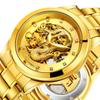 Golden Dragon Wrist Watch Men Automatic Mechanical Watch Mens Watches Top Luxury Brand Famous Diamond Clock For Male