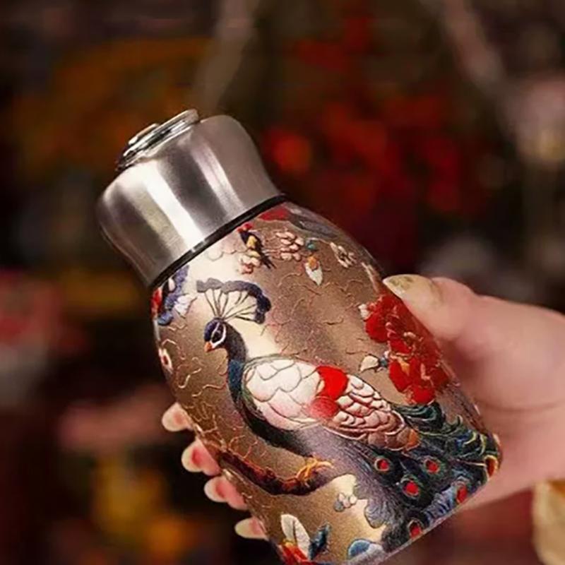 316 Нержавеющая сталь Изолированная кружка 300 мл Герметичная кружка для кофе Прочная Портативная Тонкая Термокружка для кофе Бутылка для воды