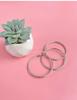 20pcs Iron Ring Loose leaf Ring Binding Iron Ring Card Ring Iron Ring Loose leaf Binding Ring Punching Binding Circular