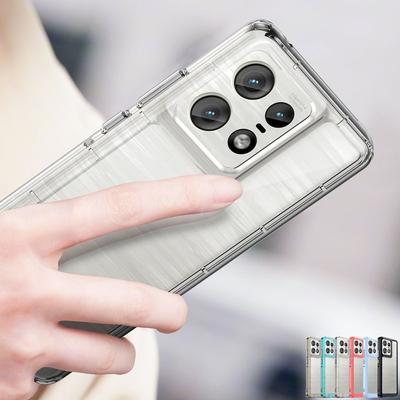 Для Motorola Edge 50 Pro Чехол Роскошный Прозрачный Силиконовый Чехол Moto Edge 50 Pro Чехол TPU Защитный Чехол для Телефона Moto Edge 50 Pro Чехол