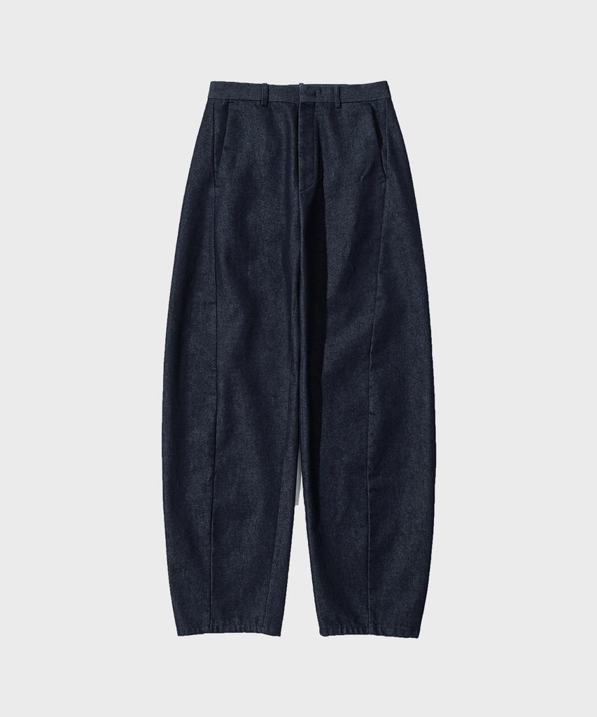 INTEMPOMOOD Curved Wide Denim Pants_Indigo