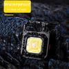 Mini Portable Keychain Light Waterproof Flashlight Rechargeable USB Charging Emergency Work Light Powerful Outdoor Camping Torch