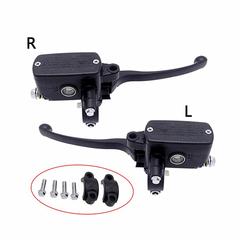 1 пара универсальных 7/8 "мотоциклов 10 мм, главный тормозной цилиндр, рычаги сцепления для 125cc ATV, аксессуары для мотоциклов