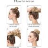 Messy Fake Hair Piece Ponytail Scrunchie Hairpiece Chignon Updo Elastic Hair Bun
