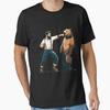 Funny Unisex Punching Bear Hunting Camping Wildlife Essential T Shirt Vintage Top For Everyday Wear Versatile Streetwear