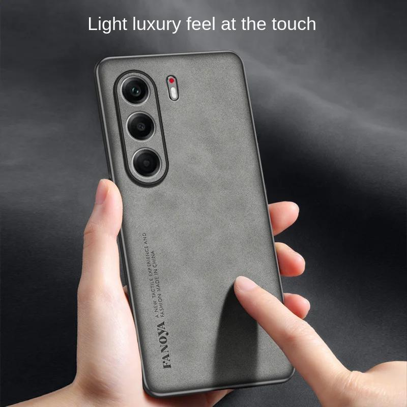 Для Tecno Camon 40 4G Чехол Skinsheep Кожа Матовый Жесткий Задний Чехол для Tecno Camon40 40pro Premier Защитная Крышка Ракушка для Камеры