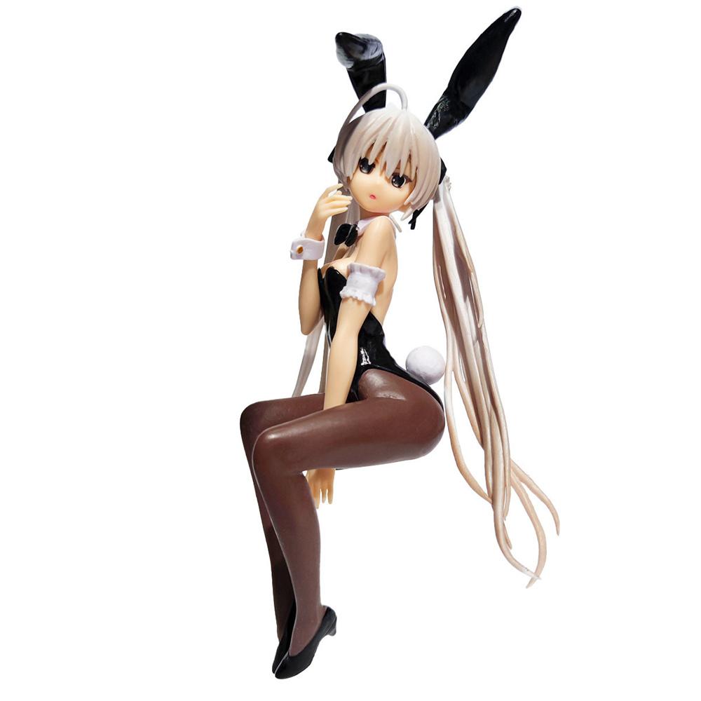 Новая 14см Фигурка Аниме Yosuga no Sora Касугано Сора Сексуальная Девушка-Кролик Модель Декор Корпуса Компьютера Украшения для Автомобиля Игрушка есть коробка