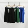 2022 Summer Men's Loose Trendy Solid Color Three-Quarter Beach Shorts